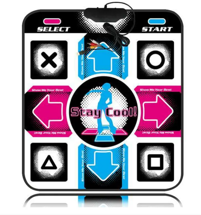 Computer interface dance mat